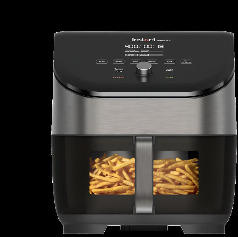 Instant Pot® Vortex® Plus 6QT Stainless Steel Air Fryer with ClearCook and OdorErase