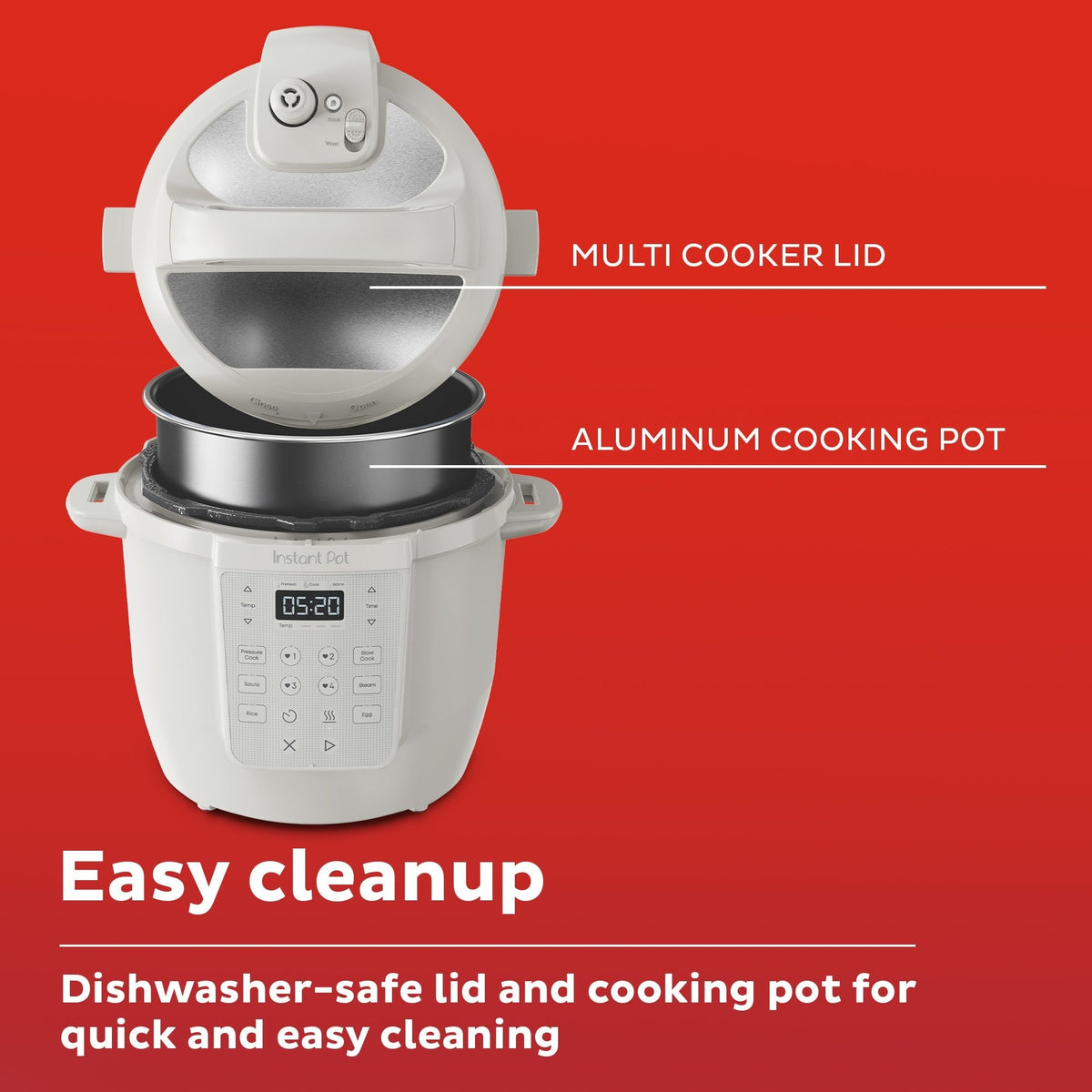 Instant Pot® RIOTM Chef Series 6QT Multi-Cooker