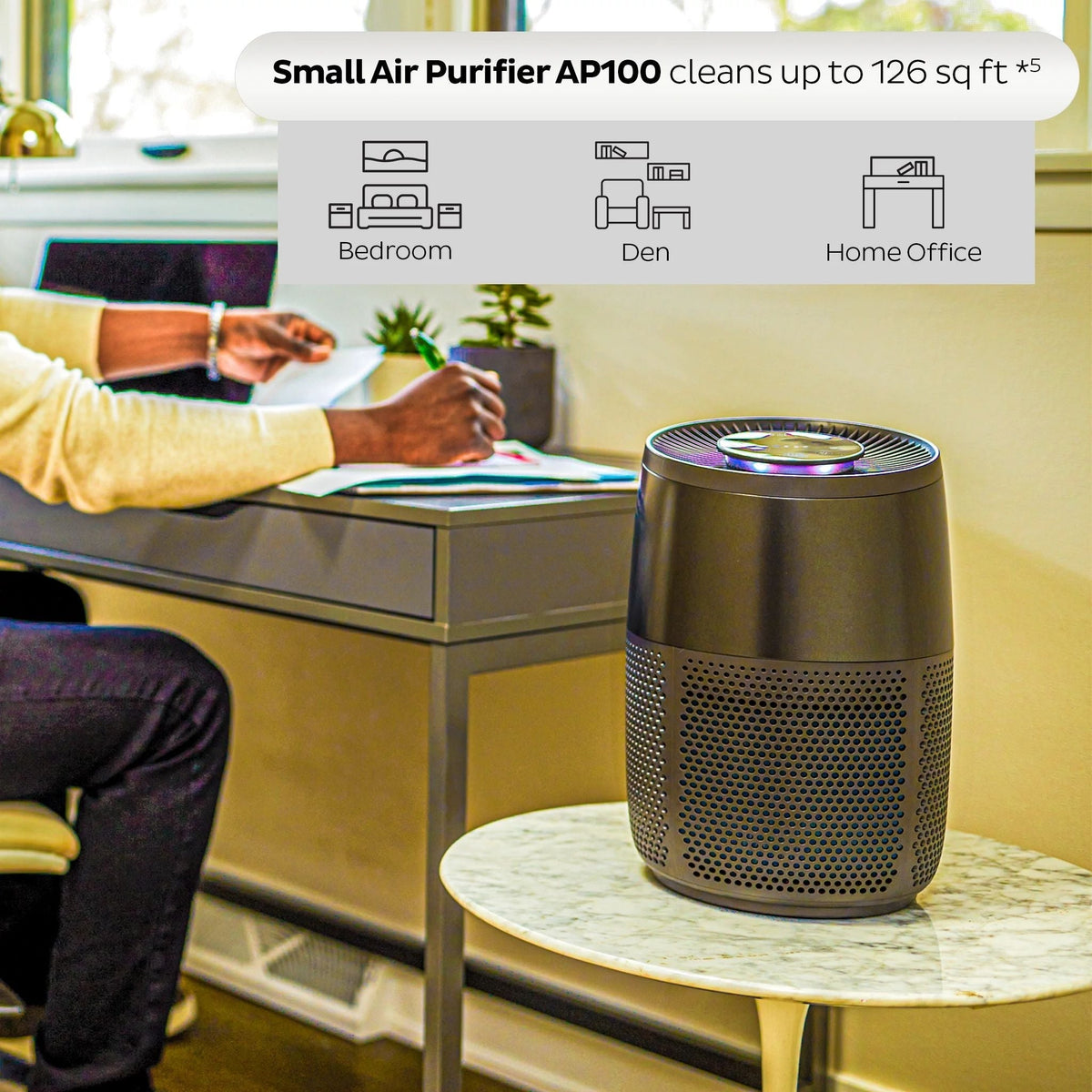 Instant Pot® Air Purifier, Small with Night Mode, Charcoal