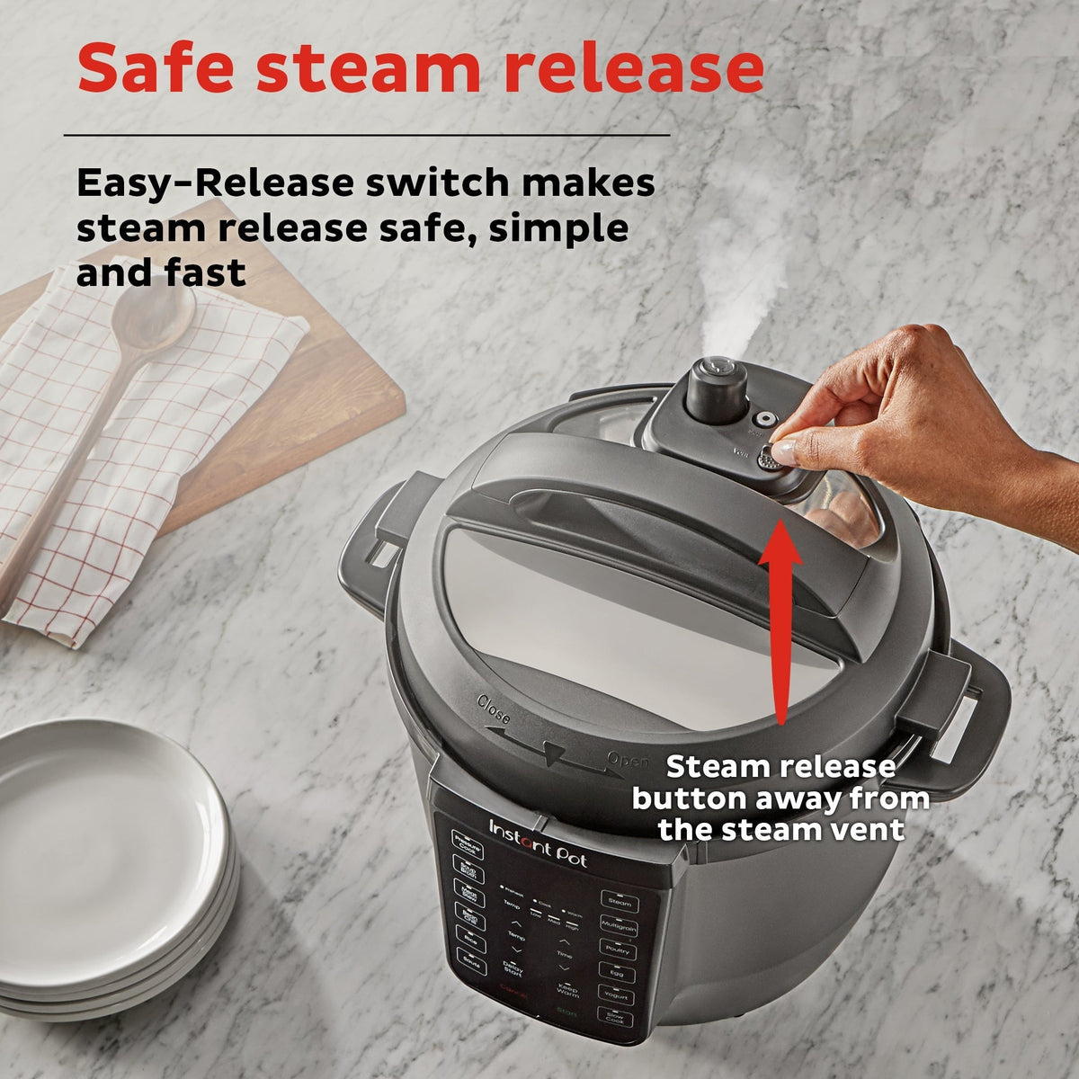 Instant Pot® 6QT RIOTM Multi-Cooker, Black