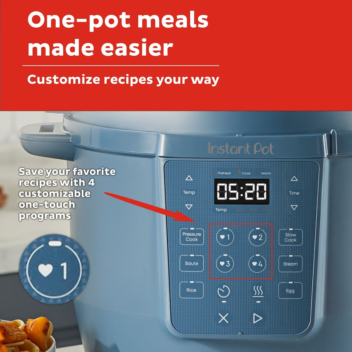 Instant Pot® RIOTM Chef Series 6QT Multi-Cooker