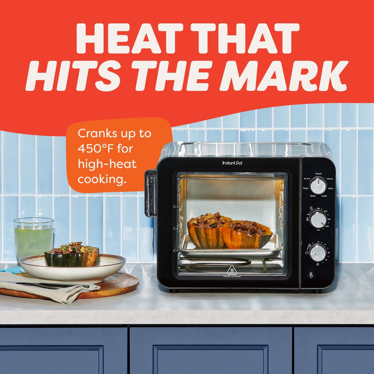 Instant Pot® 4-Slice InstantHeatTM Mini Air Fryer Toaster Oven