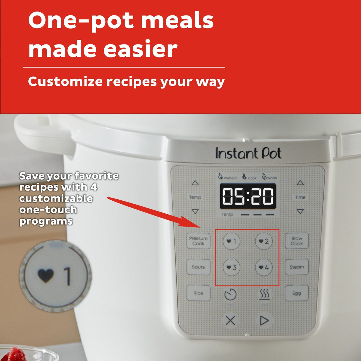 Instant Pot® RIOTM Chef Series 6QT Multi-Cooker