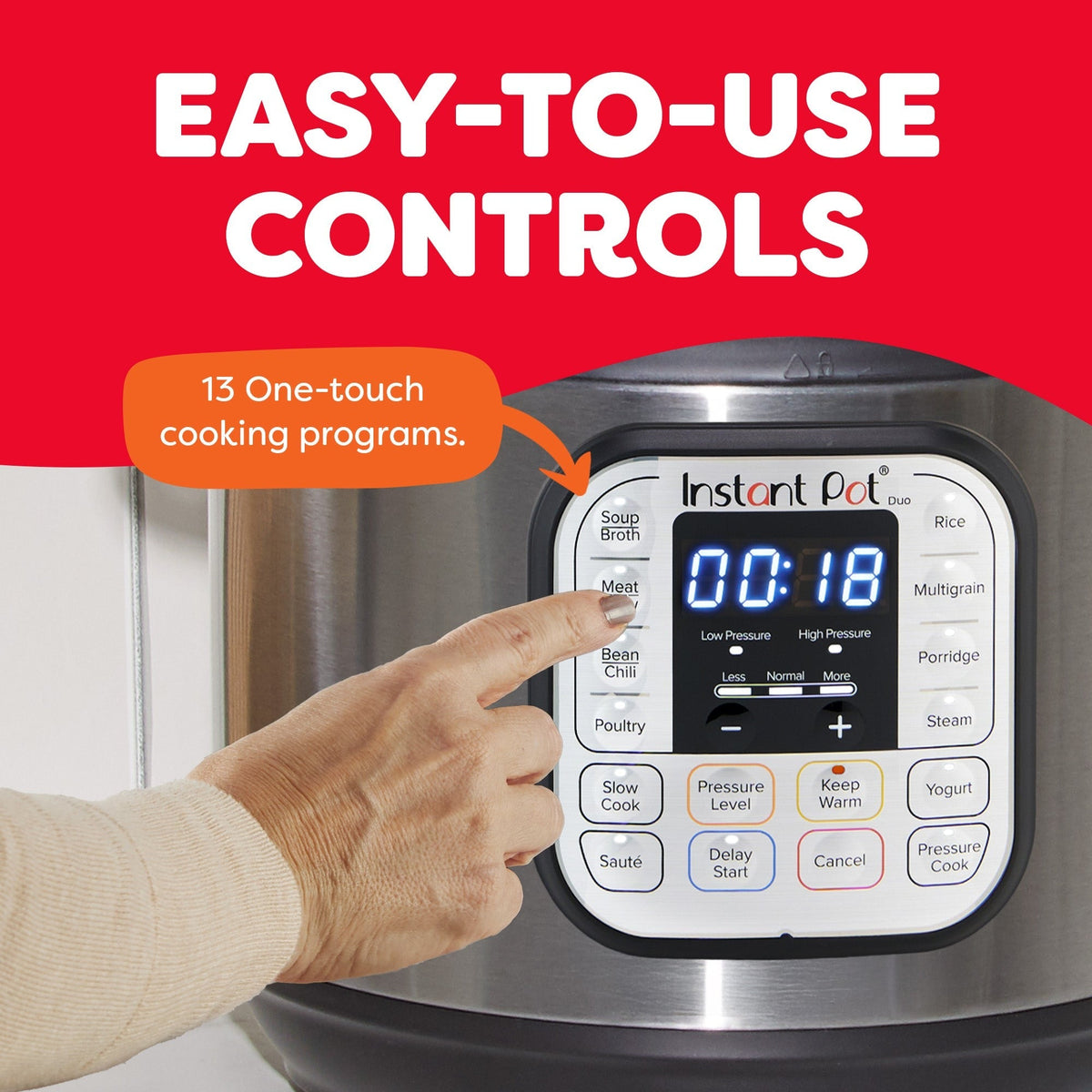 Instant Pot® DuoTM 8QT Multi-Use Pressure Cooker