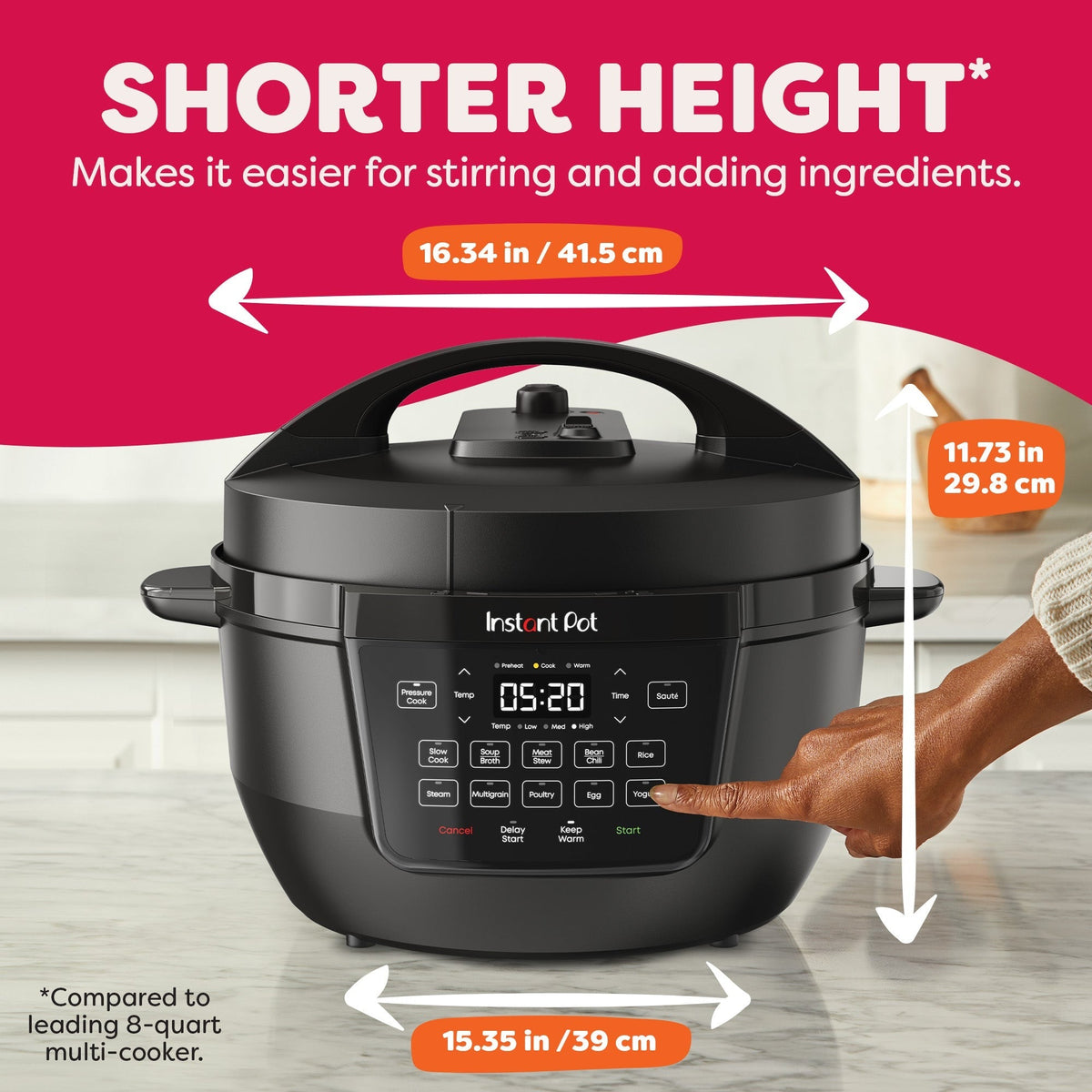 Instant Pot® RIOTM Wide Multi-Cooker