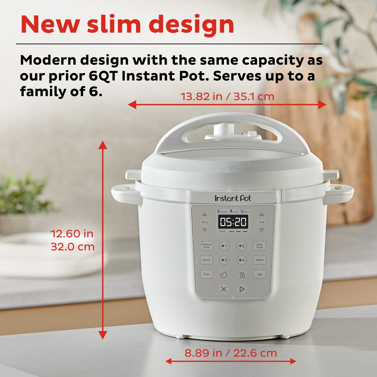 Instant Pot® RIOTM Chef Series 6QT Multi-Cooker