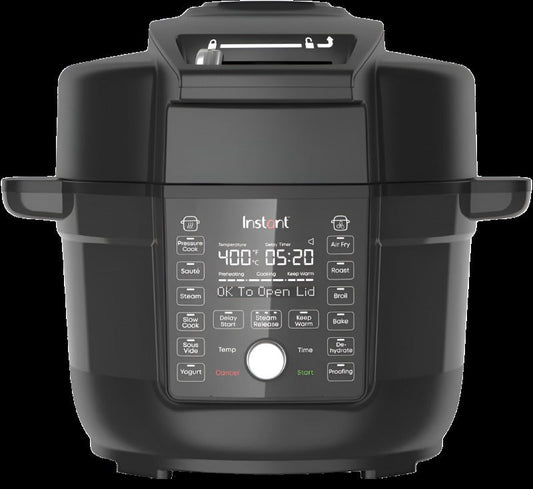 Instant Pot® DuoTM CrispTM 6.5QT with Ultimate Lid Multi-Cooker and Air Fryer