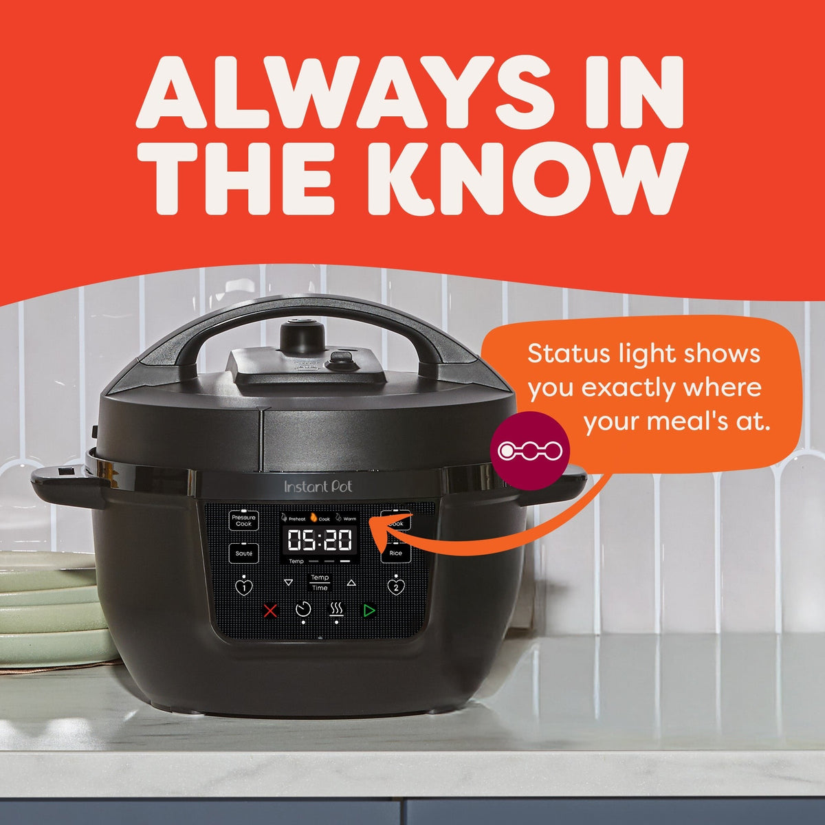 Instant Pot® 4QT RIOTM Mini Chef Series Multi-Cooker, Black