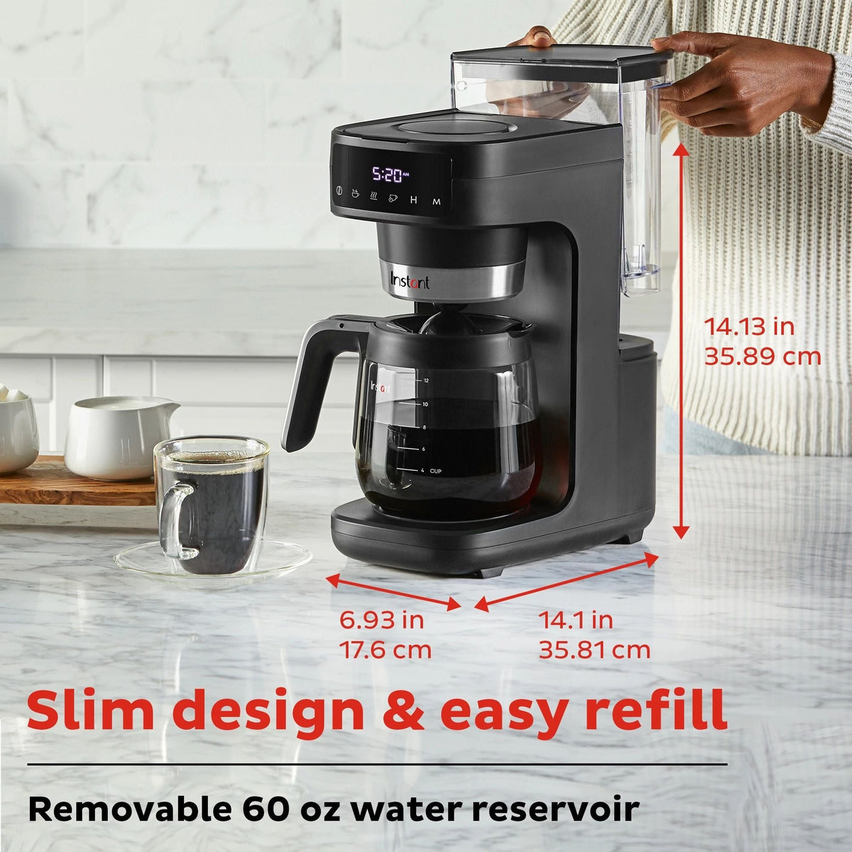 Instant Pot® Infusion Brew Plus 12-cup Coffee Maker