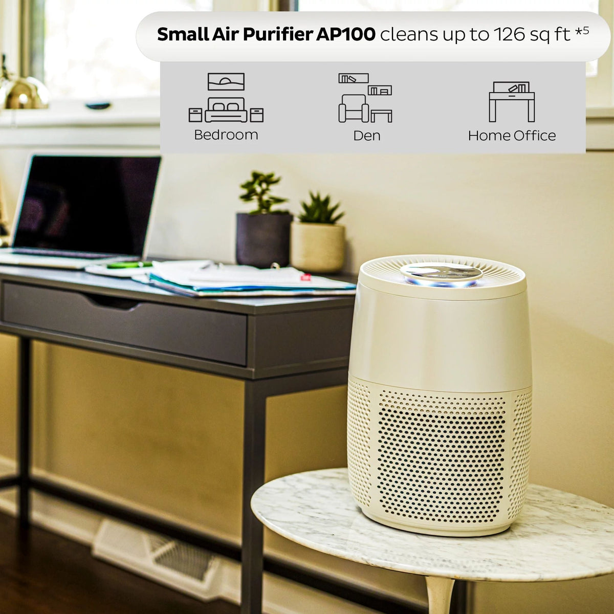 Instant Pot® Air Purifier, Small with Night Mode, Pearl