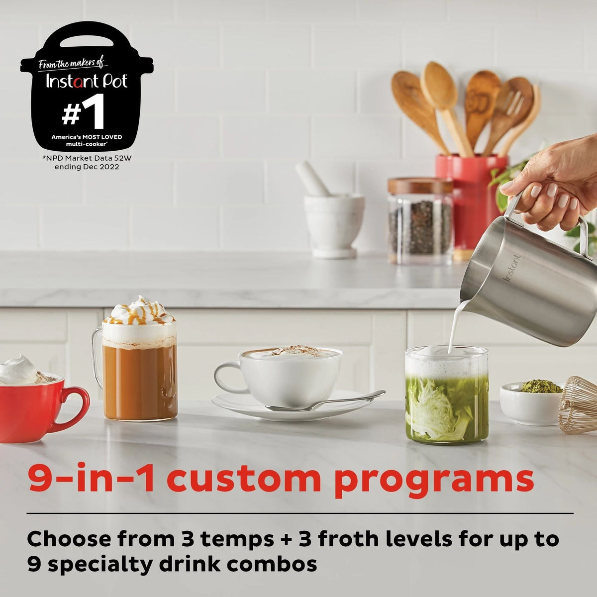 Instant Pot® MagicFrothTM 9-in-1