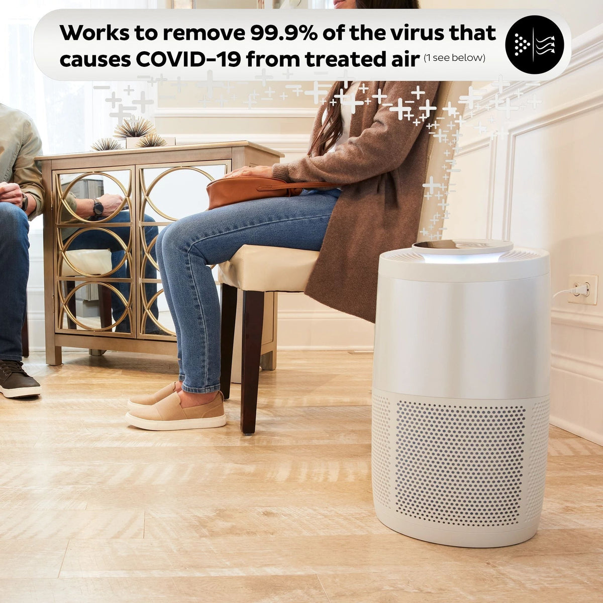 Instant Pot® Air Purifier, Medium with Night Mode, Pearl