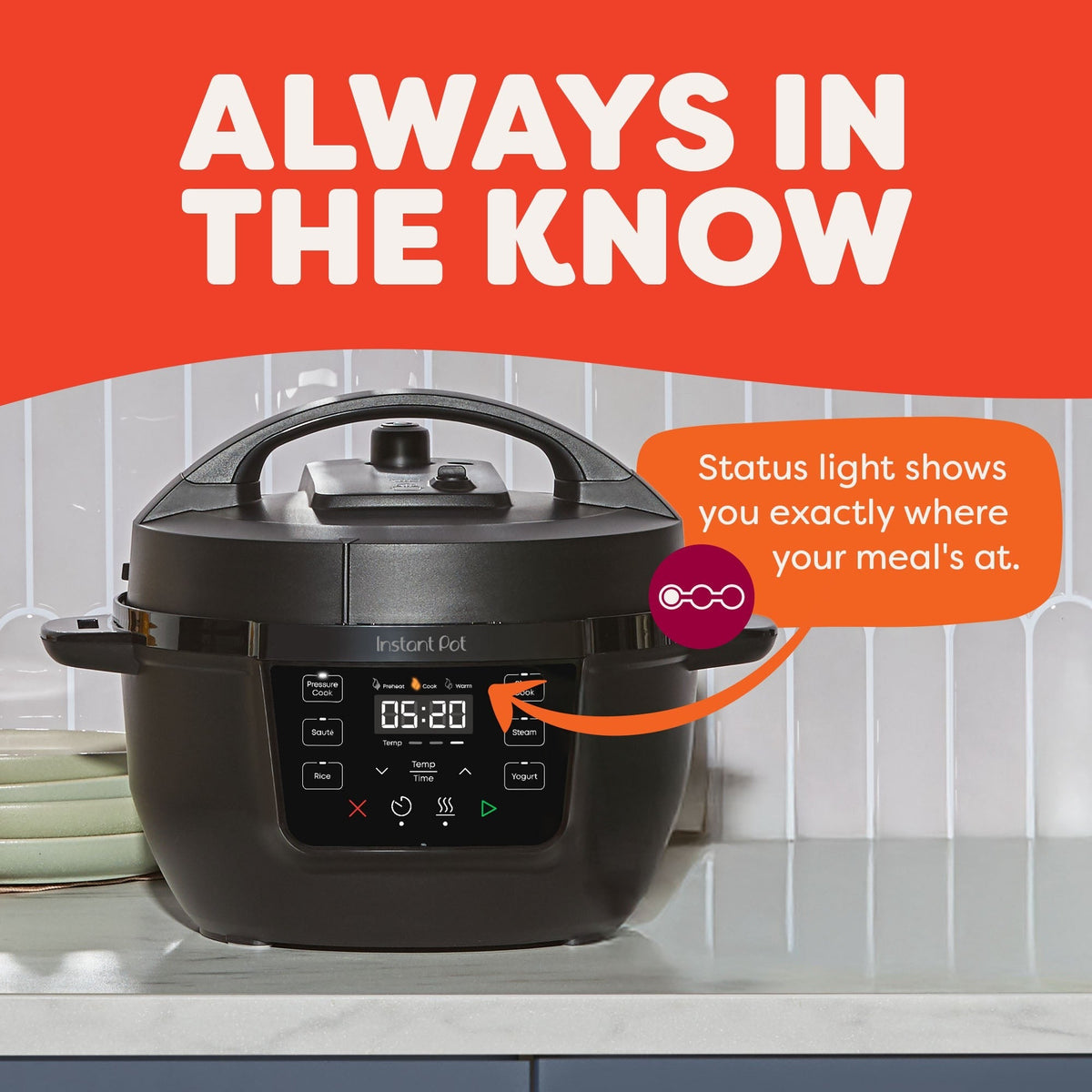 Instant Pot® 4QT RIOTM Mini Multi-Cooker, Black
