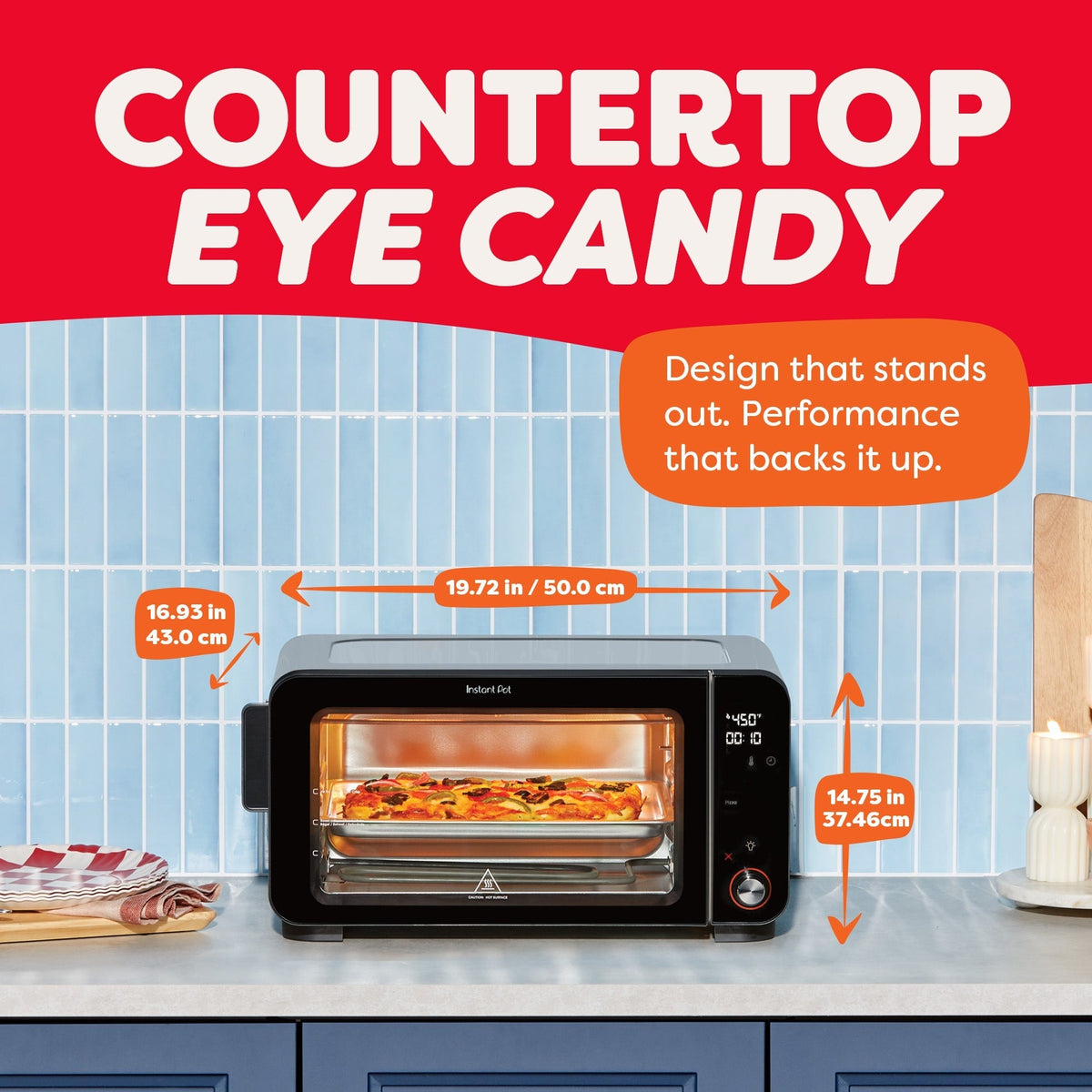 Instant Pot® 6-Slice InstantHeatTM Air Fryer Toaster Oven