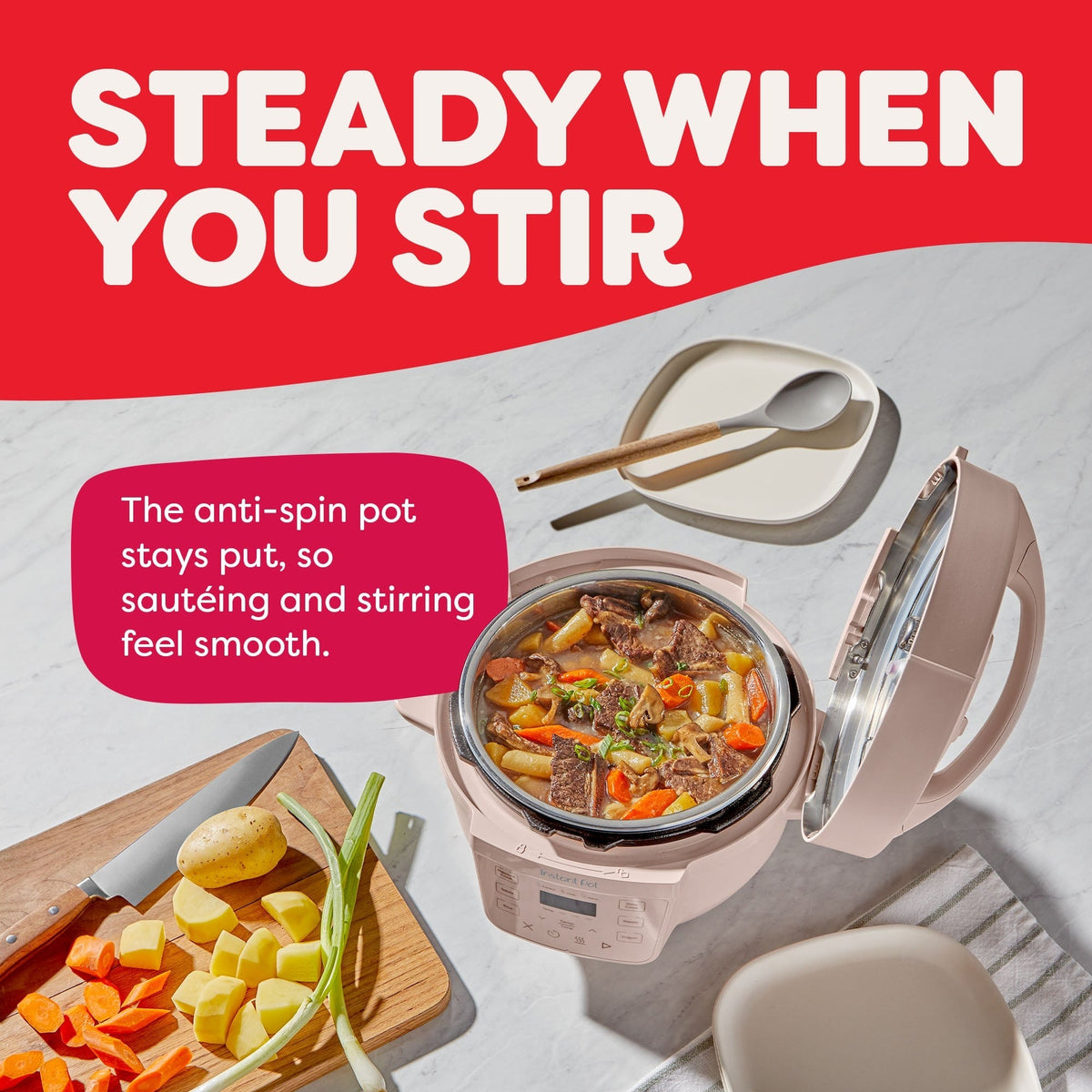 Instant Pot® 4QT RIOTM Mini Multi-Cooker, Rosewater