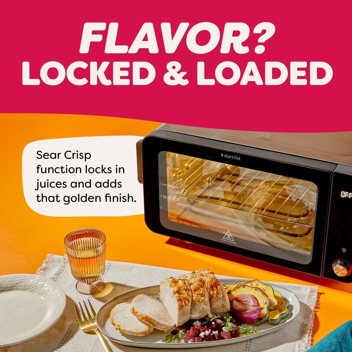 Instant Pot® 6-Slice InstantHeatTM Air Fryer Toaster Oven