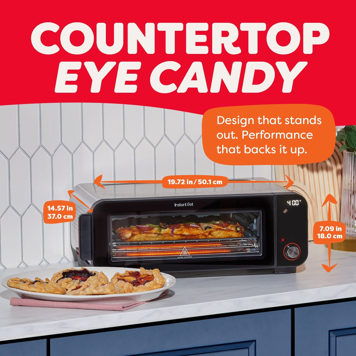 Instant Pot® InstantHeatTM Pizza and Toaster Oven