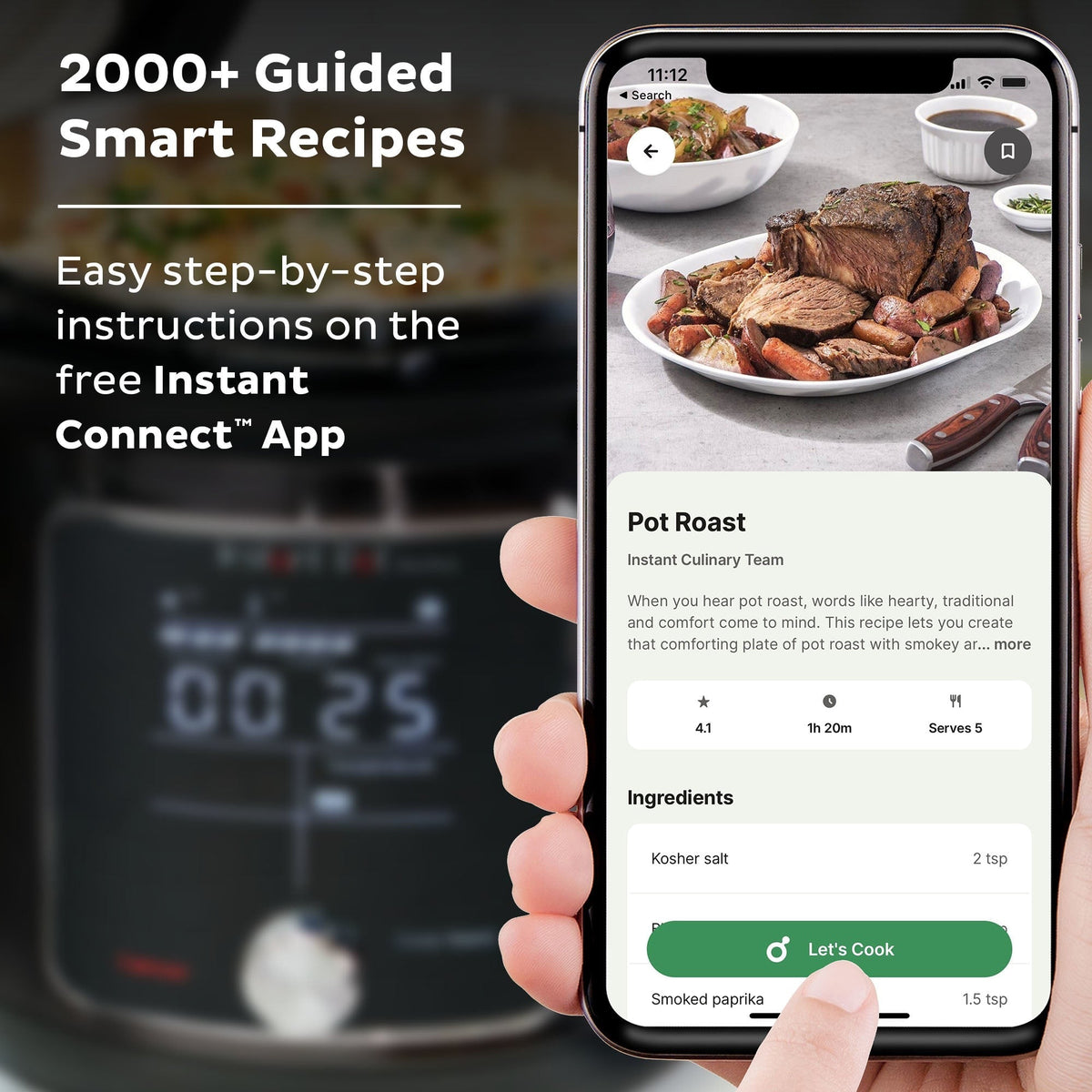 Instant Pot® ProTM Plus 6QT Smart Multi-Cooker