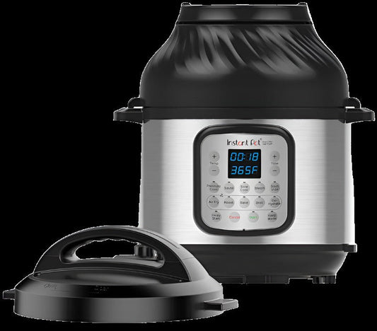 Instant Pot® DuoTM CrispTM + Air Fryer 6QT Multi-Use Pressure Cooker