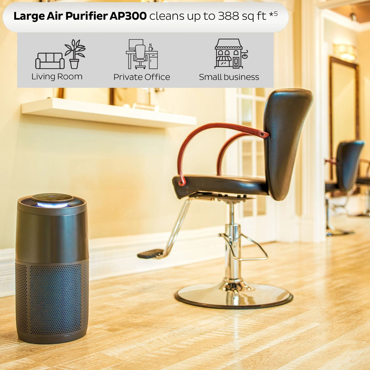 Instant Pot® Air Purifier, Large with Night Mode, Charcoal