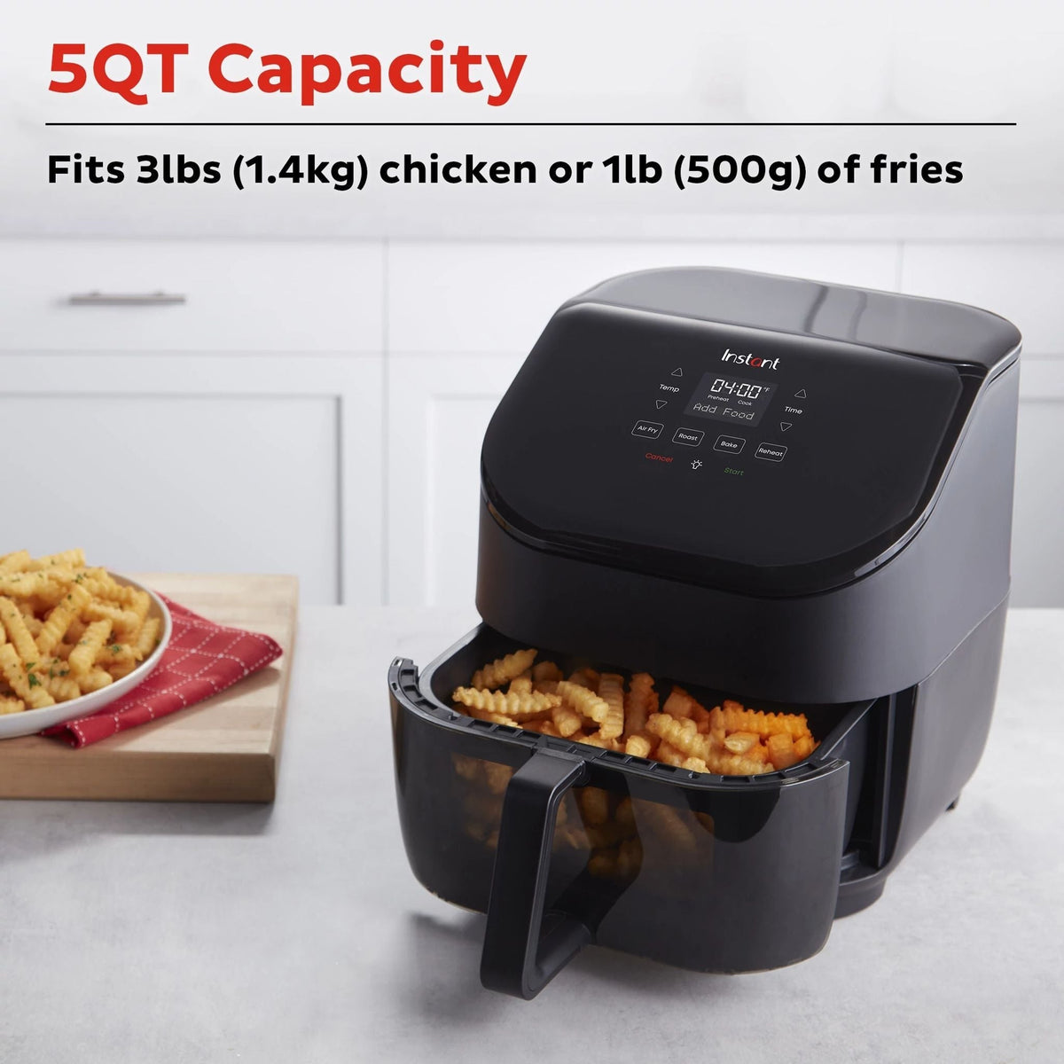 Instant Pot® VORTEX® Chef Series 5QT Air Fryer with ClearCookTM