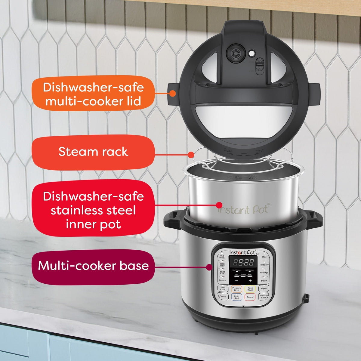 Instant Pot® DuoTM 6QT Multi-Use Pressure Cooker