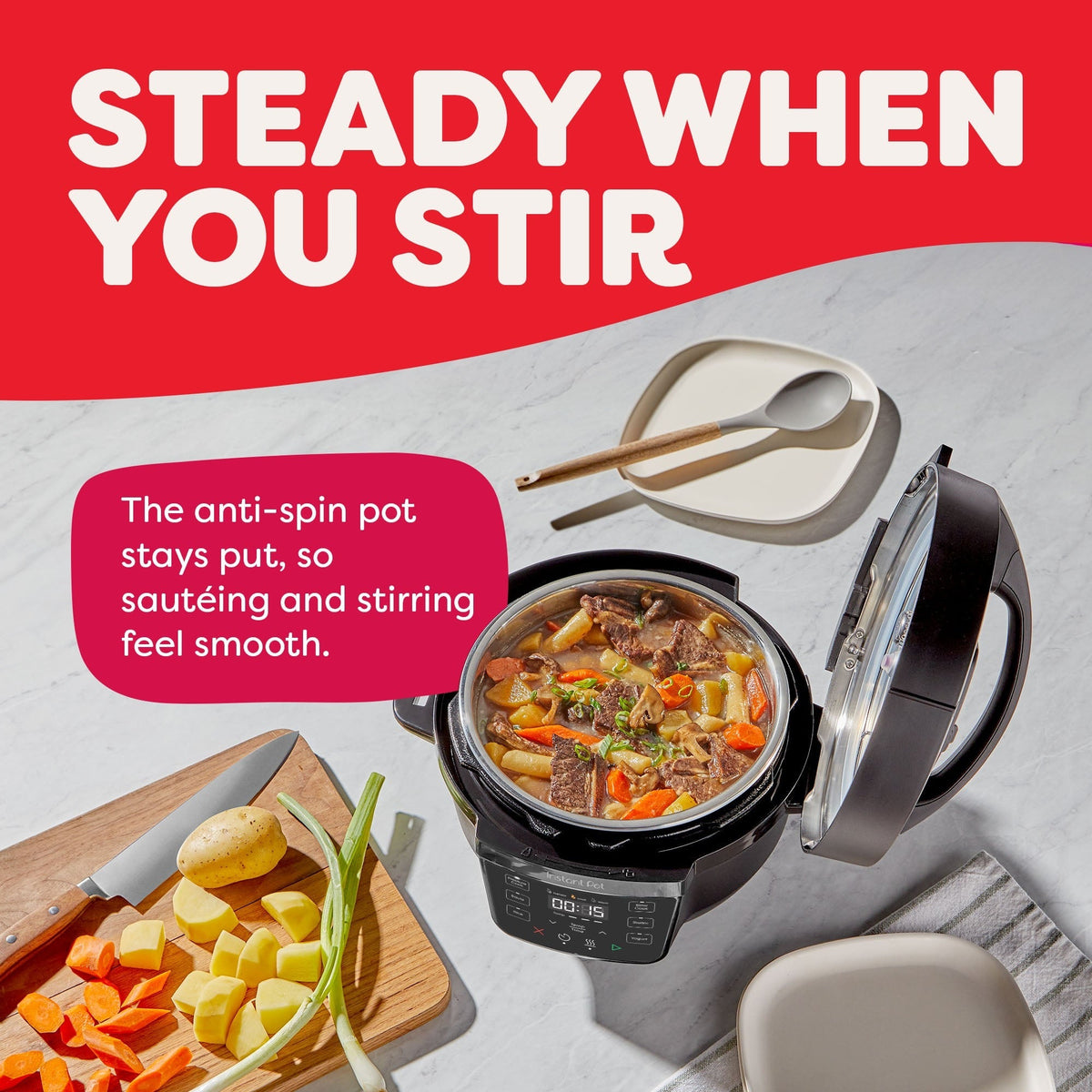 Instant Pot® 4QT RIOTM Mini Multi-Cooker, Black