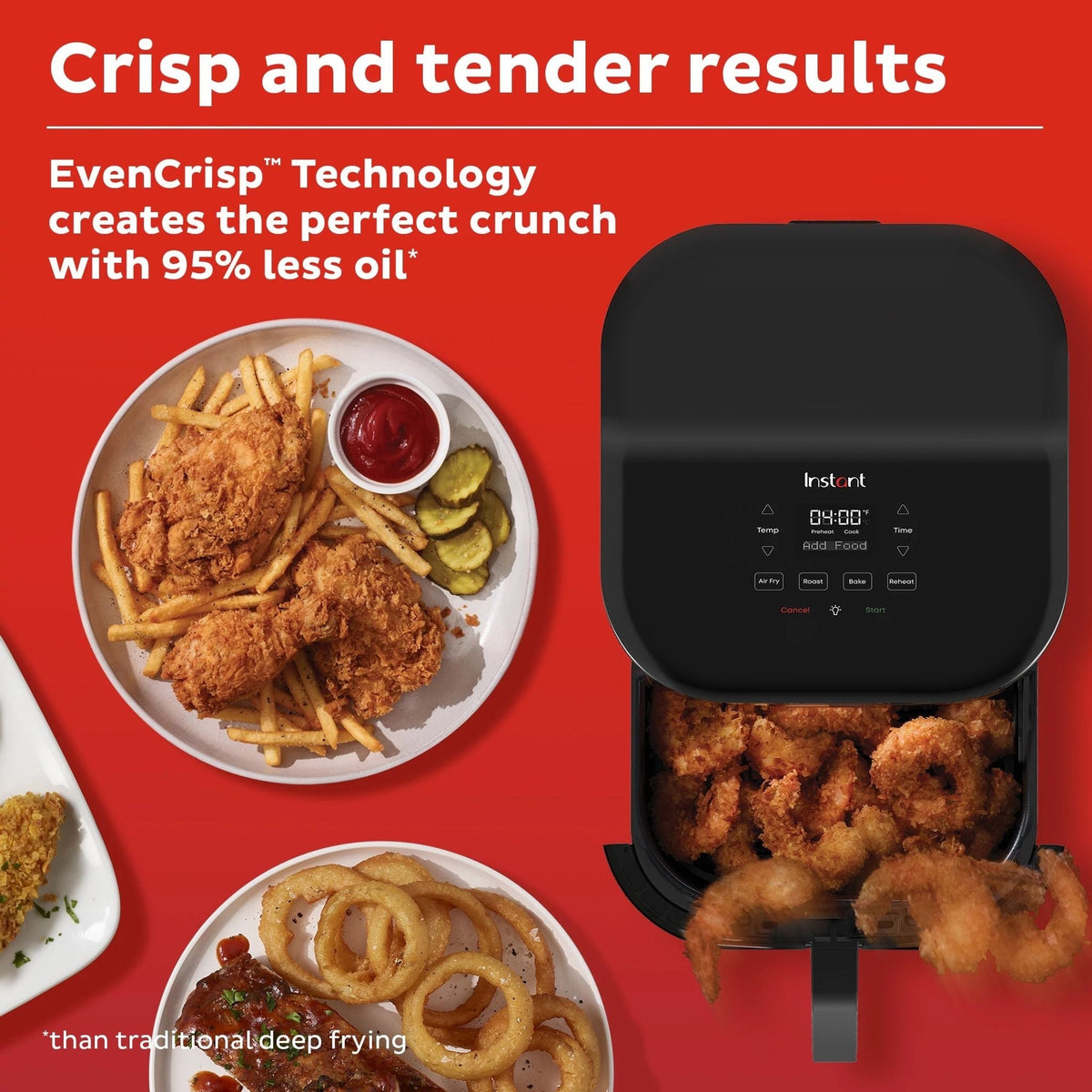 Instant Pot® VORTEX® Chef Series 5QT Air Fryer with ClearCookTM