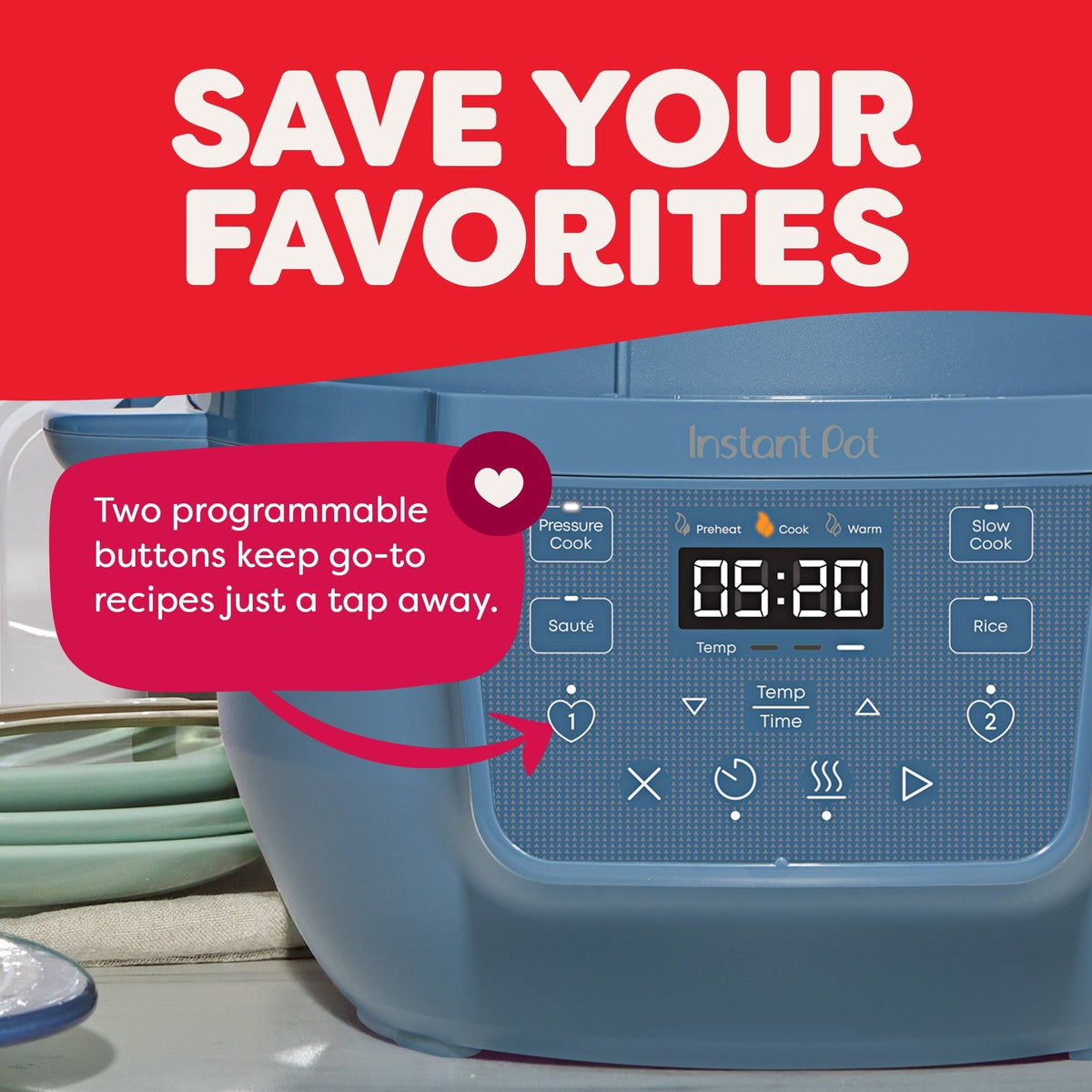 Instant Pot® 4QT RIOTM Mini Chef Series Multi-Cooker, Daydream