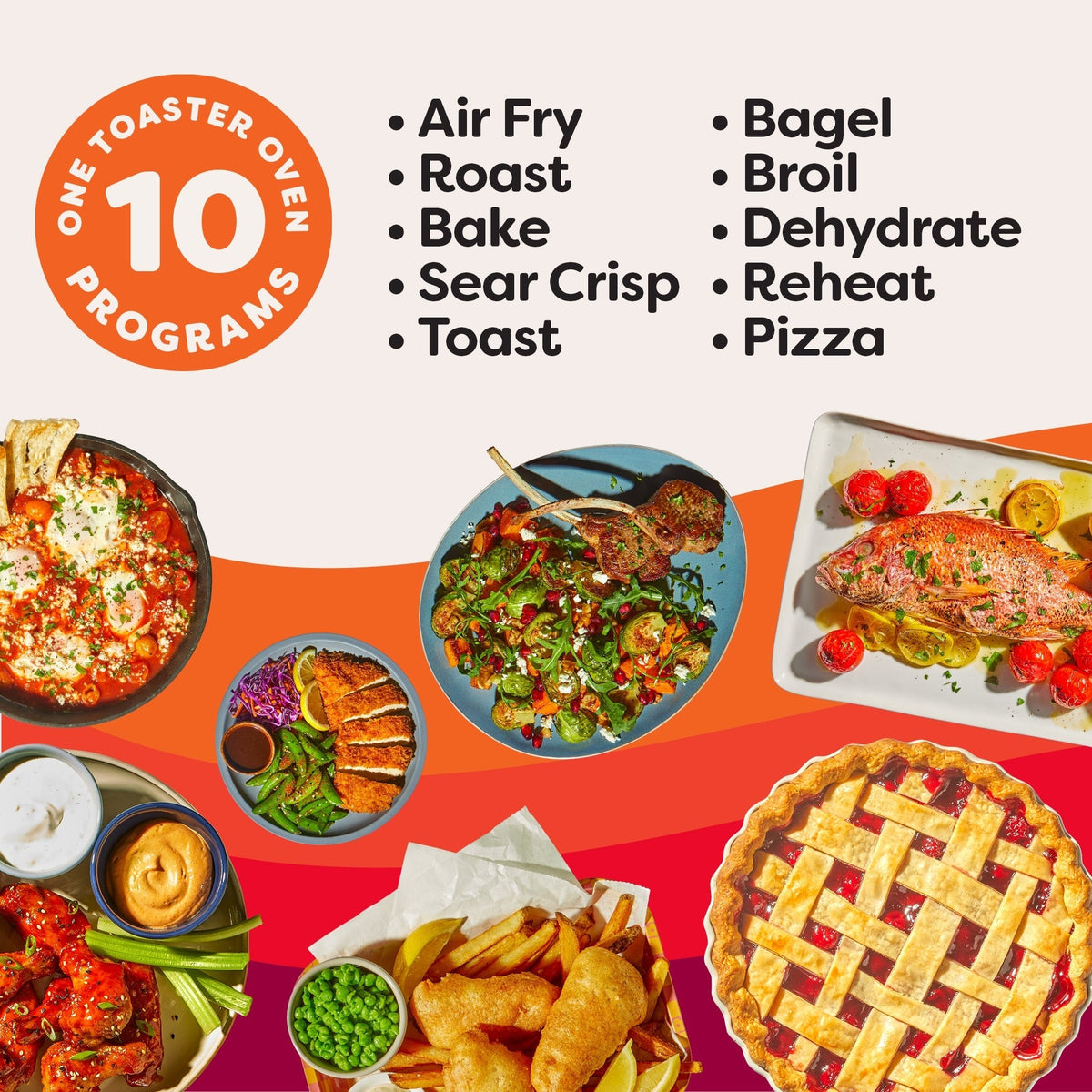 Instant Pot® 6-Slice InstantHeatTM Air Fryer Toaster Oven