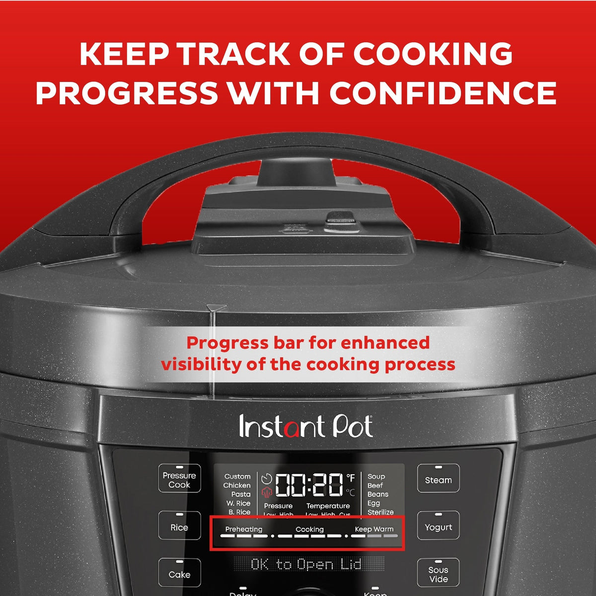 Instant Pot® RIOTM Wide Plus Multi-Cooker