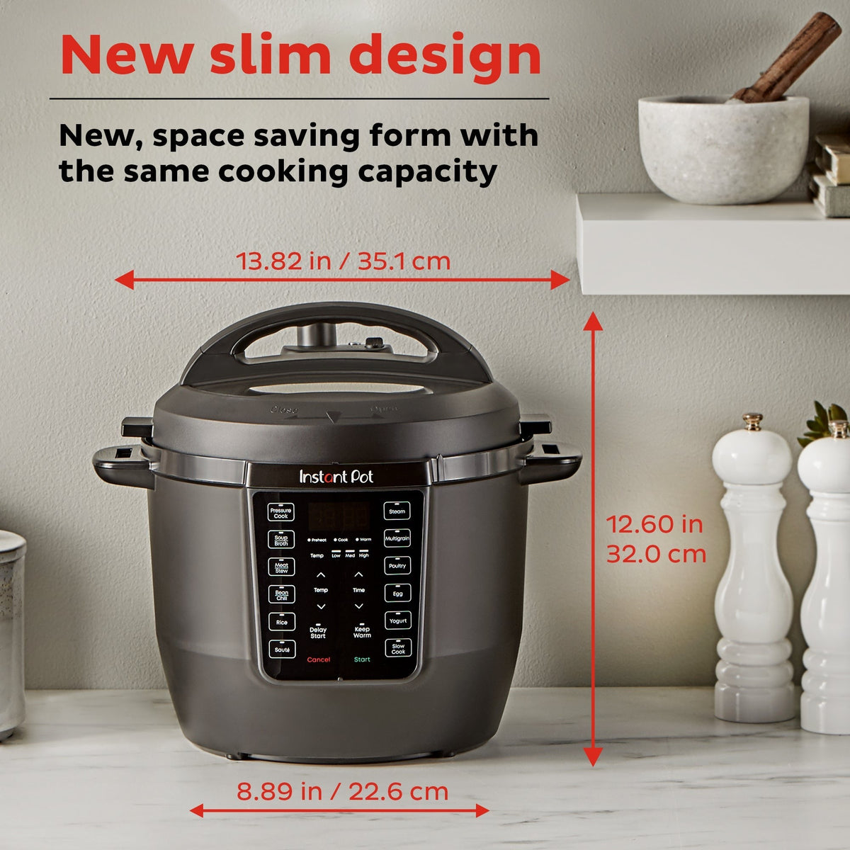 Instant Pot® 6QT RIOTM Multi-Cooker, Black