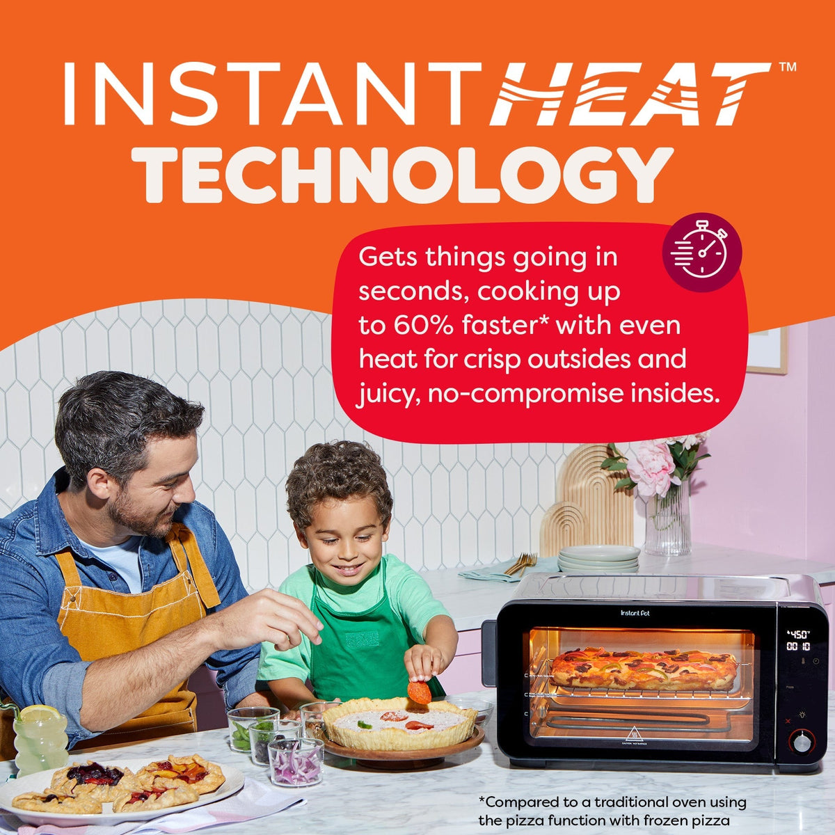 Instant Pot® 6-Slice InstantHeatTM Air Fryer Toaster Oven