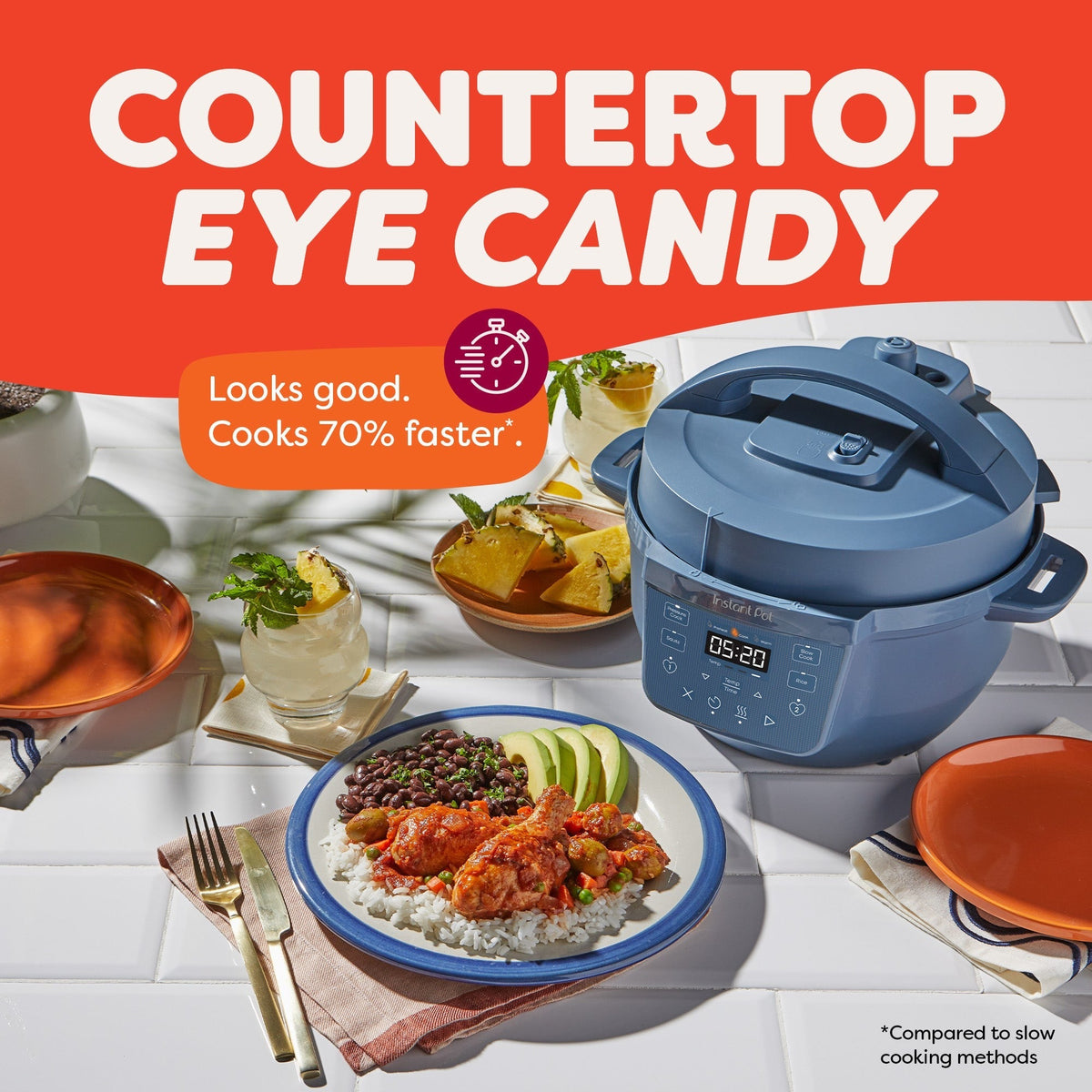 Instant Pot® 4QT RIOTM Mini Chef Series Multi-Cooker, Daydream