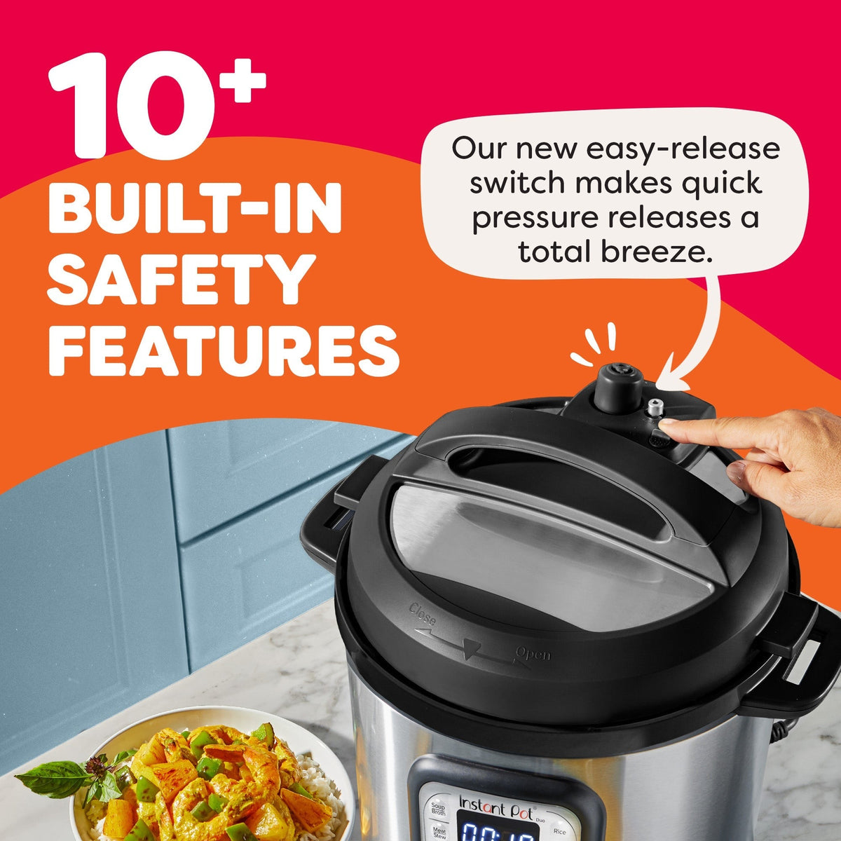 Instant Pot® DuoTM 8QT Multi-Use Pressure Cooker