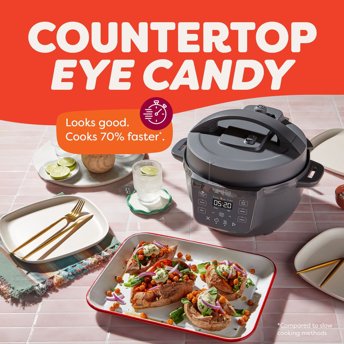 Instant Pot® 4QT RIOTM Mini Multi-Cooker, Truffle
