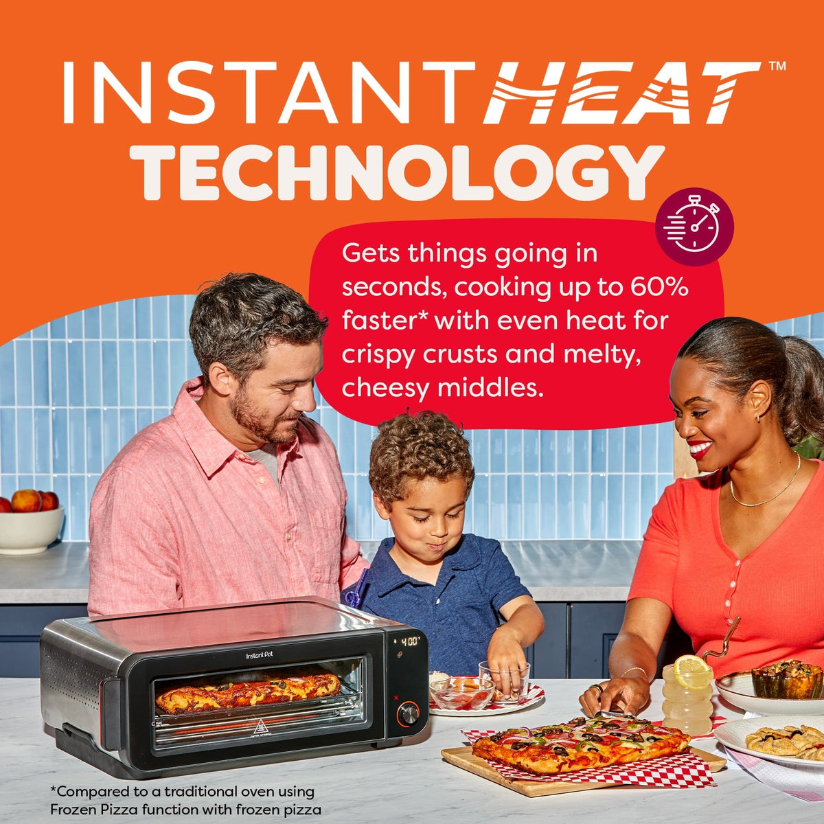 Instant Pot® InstantHeatTM Pizza and Toaster Oven