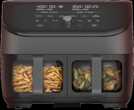 Instant Pot® Vortex® Plus Dual Black 8QT Air Fryer with ClearCook