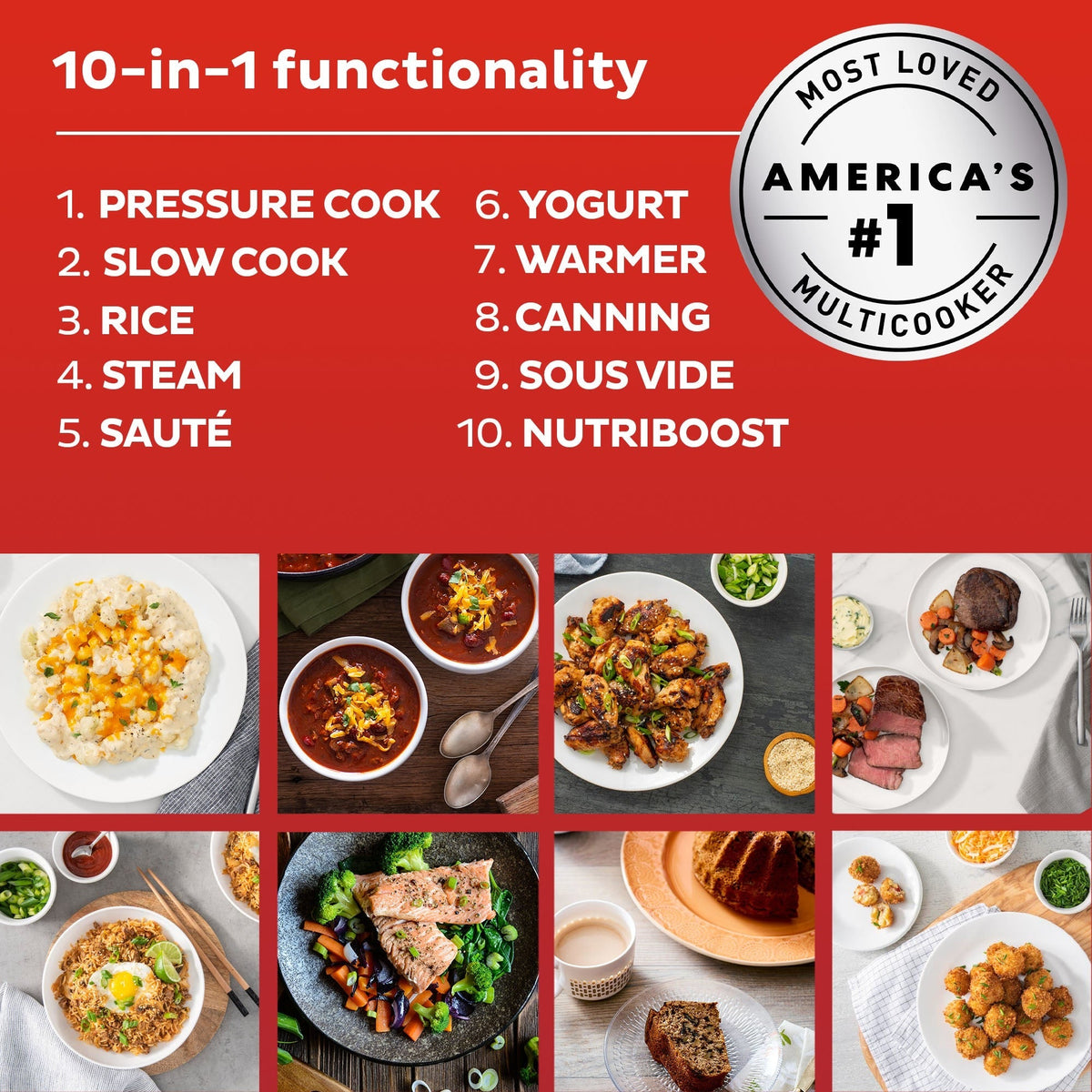 Instant Pot® ProTM Plus 6QT Smart Multi-Cooker
