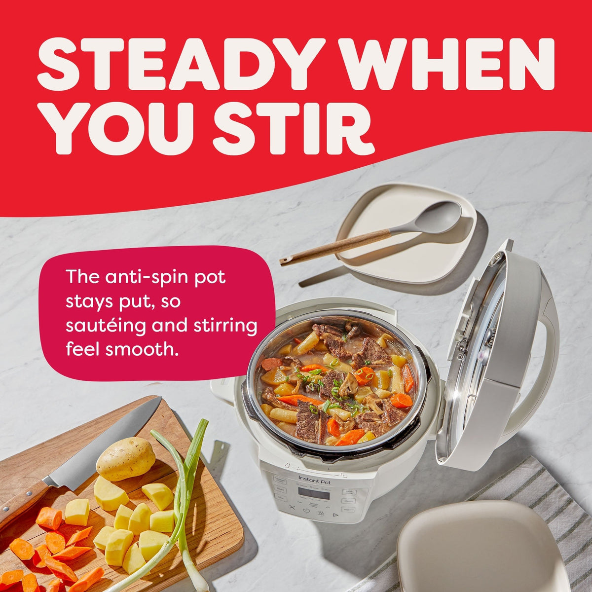 Instant Pot® 4QT RIOTM Mini Multi-Cooker, Sea Salt