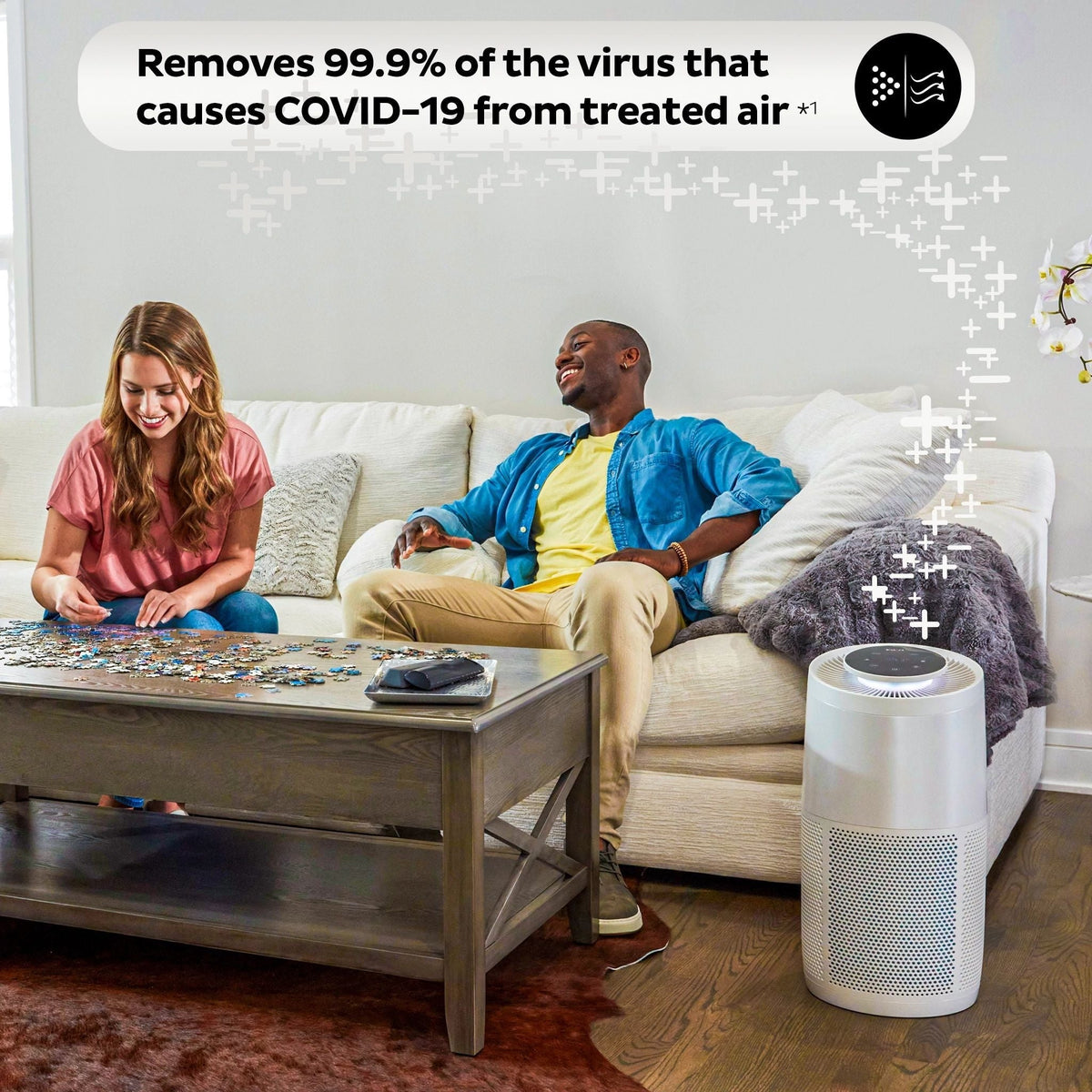 Instant Pot® Air Purifier, Large with Night Mode, Pearl