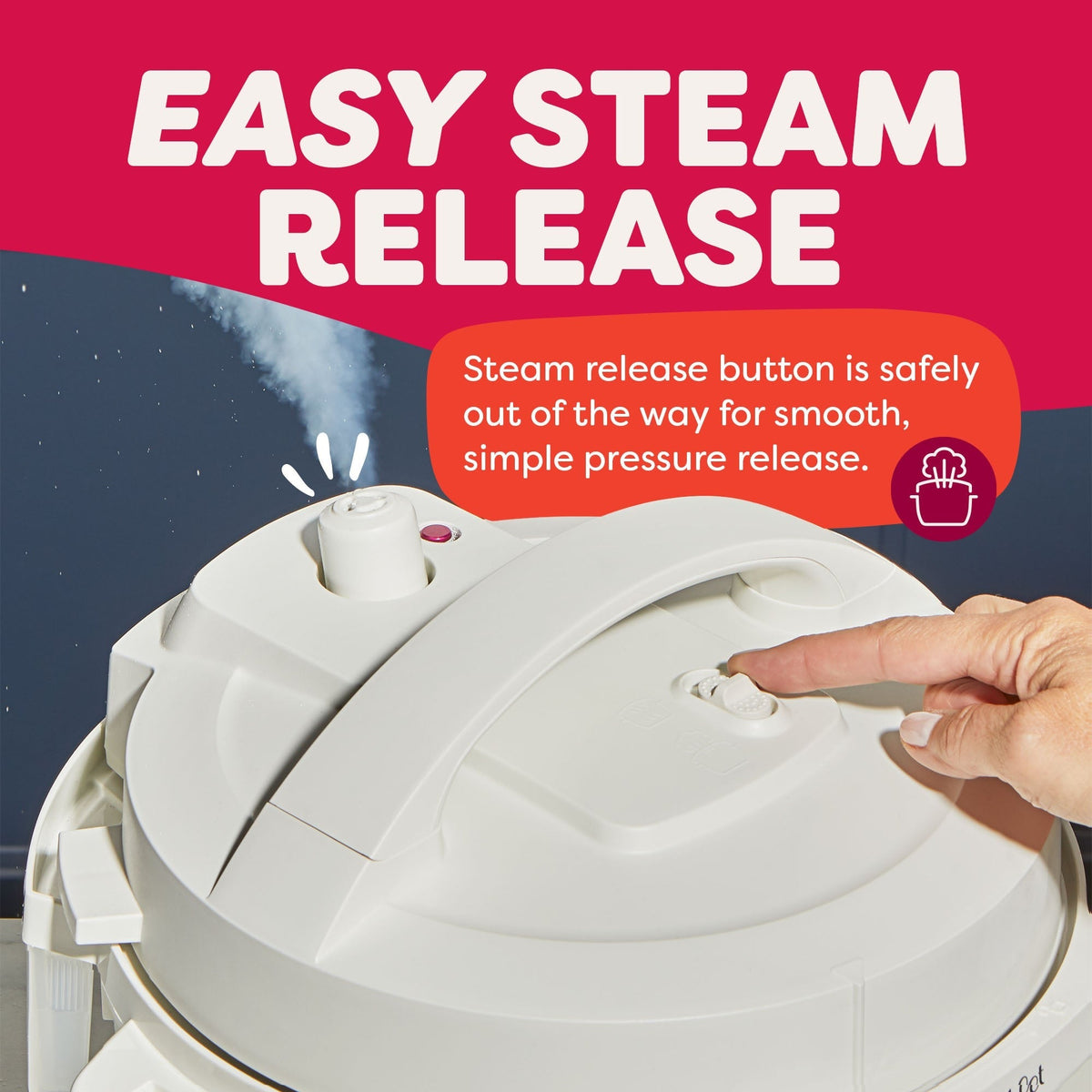 Instant Pot® 4QT RIOTM Mini Multi-Cooker, Sea Salt